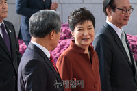 [포토] 국회로 들어오는 박근혜 대통령
