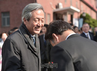 [포토] 현대家 결혼식 참석한 정몽준 전 의원