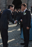 [포토] 악수나누는 정보석-길용우