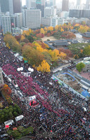 [포토] 광화문 일대에서 열린 민중총궐기