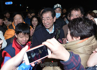 [영상] 광화문 찾은 박원순 