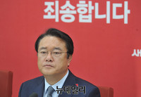 [포토] 생각하는 새누리당 정진석 원내대표