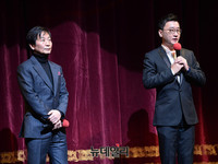 [포토] 뮤지컬 '오!캐롤' 제작진 박영석-한진섭