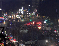 [포토] 주최측 160만명 운집, 서울시청 교차로 교통통행 가능