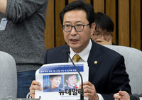 [포토] 朴대통령 피부시술 의혹 관련 질의하는 김한정 의원