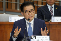 [포토] 질의에 답하는 조한규 전 세계일보 사장