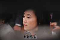 [포토] 굳은 얼굴의 조윤선 문체부장관