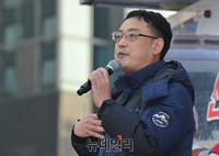 [포토] 발언하는 미디어워치 변희재 대표