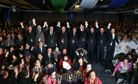 [포토] 늘푸른한국당 창당대회, 기념촬영하는 참석자들