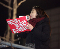 [포토] '박근혜 대통령-황교안 국무총리' 퇴진을 요구하는 떼촛불