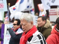 [포토] 태극기 집회 찾은 박근혜 대통령 변호인 서석구 변호사