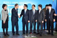 [포토] 바른정당 의원들 만난 반기문 총장