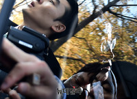 [포토] 대선불출마 선언 후 국회 떠나는 반기문