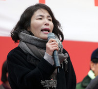 [영상] 태극기집회 찾은 전희경