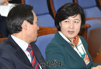 [포토] 대화 나누는 추미애-우상호