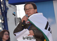 [영상] 태극기집회 연사로 나선 남유진 구미시장