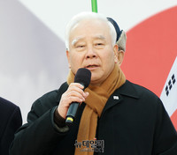 [태극기집회] 조원일 전 주베트남 대사, 한미동맹 강화 외쳐(영상)