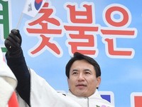 [영상] 춘천 태극기집회 김진태 