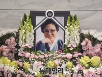 [포토] 故 김지영 빈소, 가톨릭대학교 성모병원 장례식장에 마련