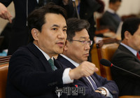 [포토] 발언하는 자유한국당 법사위 김진태 간사