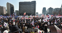 [태극기집회] 시청광장 가득 메운 태극기 시민들