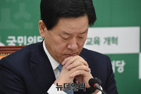[포토] 생각에 잠긴 국민의당 주승용 원내대표