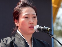 [영상] 추도사하는 유가족 대표 