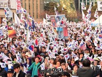[태극기집회] 대한문-시청광장 가득메운 태극기함성