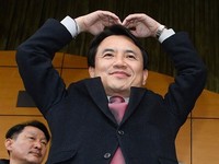 [포토] 서문시장 찾은 김진태 