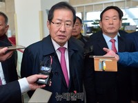 [포토] 전북 찾은 홍준표 