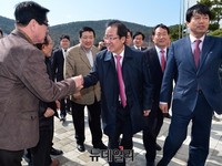 [포토] 전북 찾은 홍준표 대선 예비주자