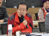 [포토] 평창 동계올림픽 조직위원회 방문한 홍준표 경남지사