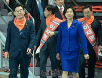 [포토] 더불어민주당 호남경선, 입장하는 이재명