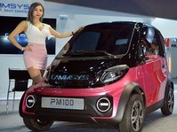 [2017서울모터쇼] 캠시스, 초소형 사륜전기차 PM100 공개