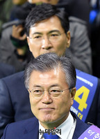 [포토] 영남권역 선출대회, 입장하는 문재인-안희정