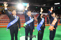 [포토] 부산 찾은 더불어민주당 대선주자