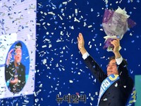 [포토] 문재인, 더불어민주당 대선후보 확정