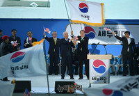 [포토] 새누리당 중앙당 창당, 초대 공동 당대표에 권영해-정광택