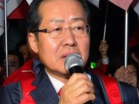 [포토] 영남권방문 소감 밝히는 홍준표