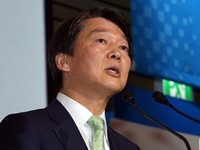 [포토] 축사하는 안철수 국민의당 대선후보