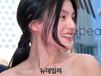 [포토] 모델 김용지, 수줍은 미소