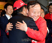 [포토] 대구 김광석거리서 다시 만난 홍준표-김재원