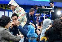 [포토] 대구 경북대 찾은 문재인