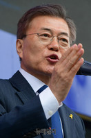 [포토] 대선선거전 개막, 대구 찾은 문재인 후보