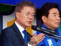 [포토] 발언하는 문재인 후보