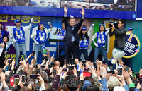 [포토] 문재인과 인증사진