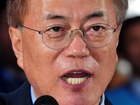 [포토] 부산유세, 발언하는 문재인