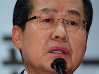 [포토] 강원공약발표, 발언하는 홍준표