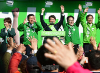 [포토] 목포서 지지호소하는 안철수