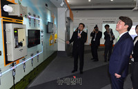 [포토] 전남 나주 한전KDN 방문한 안철수